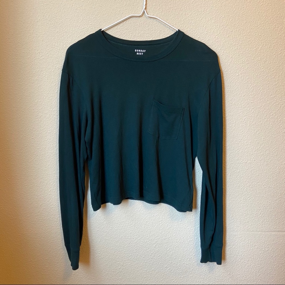 Aritzia Sunday Best Long Sleeve Shirt